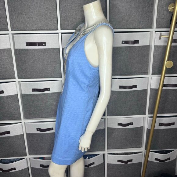 Lilly Pulitzer Valli Shift Dress in Blue Peri Size 10 - Picture 11 of 15